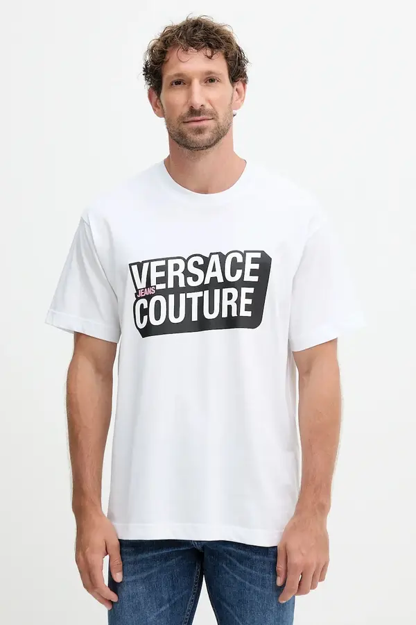 Versace Jeans Couture Versace Jeans Couture Pamučna majica Versace Jeans Couture