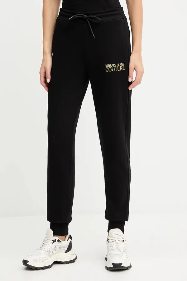 Versace Jeans Couture Versace Jeans Couture Pamučni donji dio trenirke Versace Jeans Couture