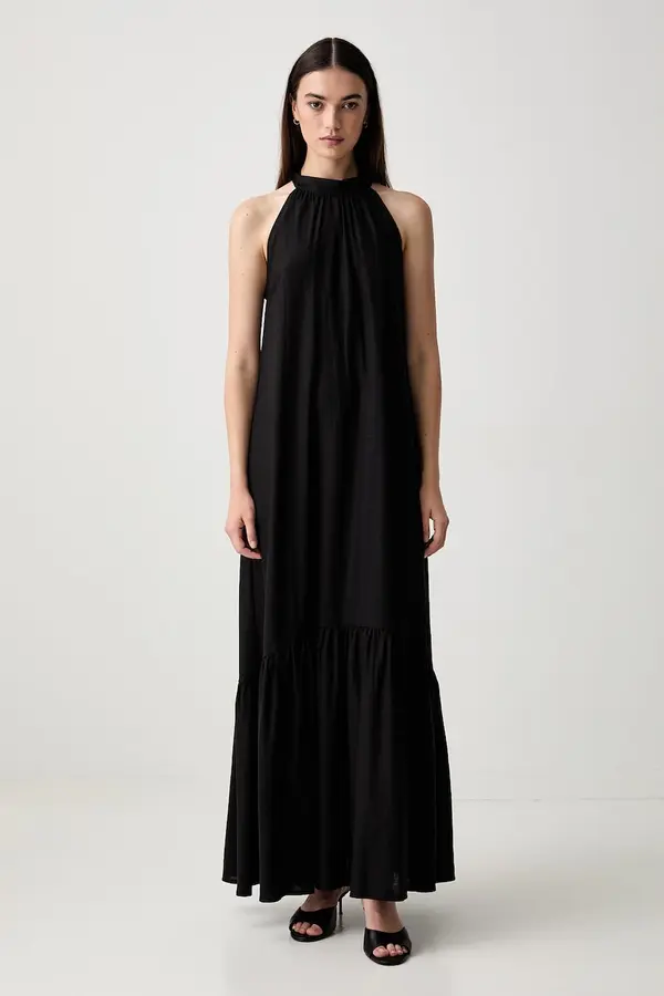 ViCOLO ViCOLO halter haljina s lanom