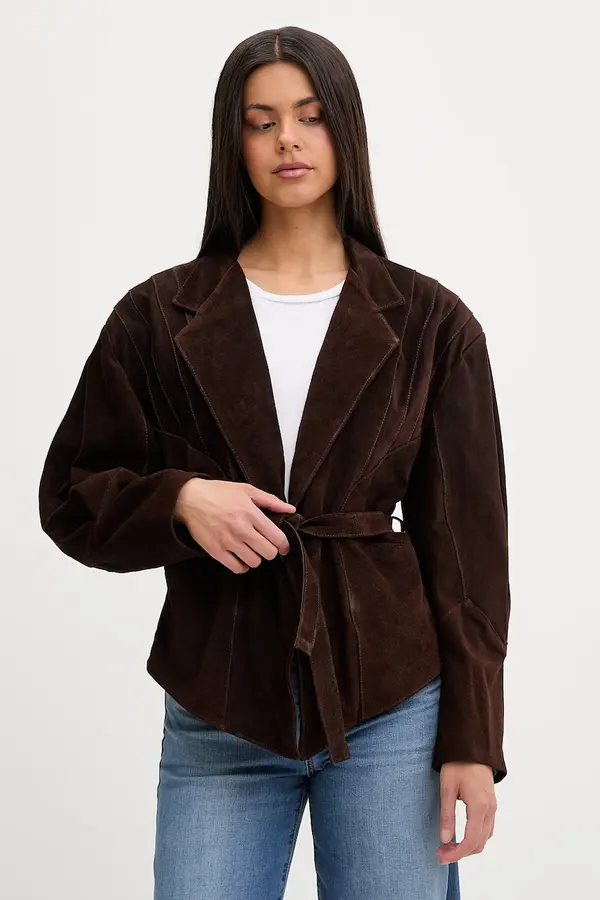 ViCOLO ViCOLO kimono jakna za žene od kože