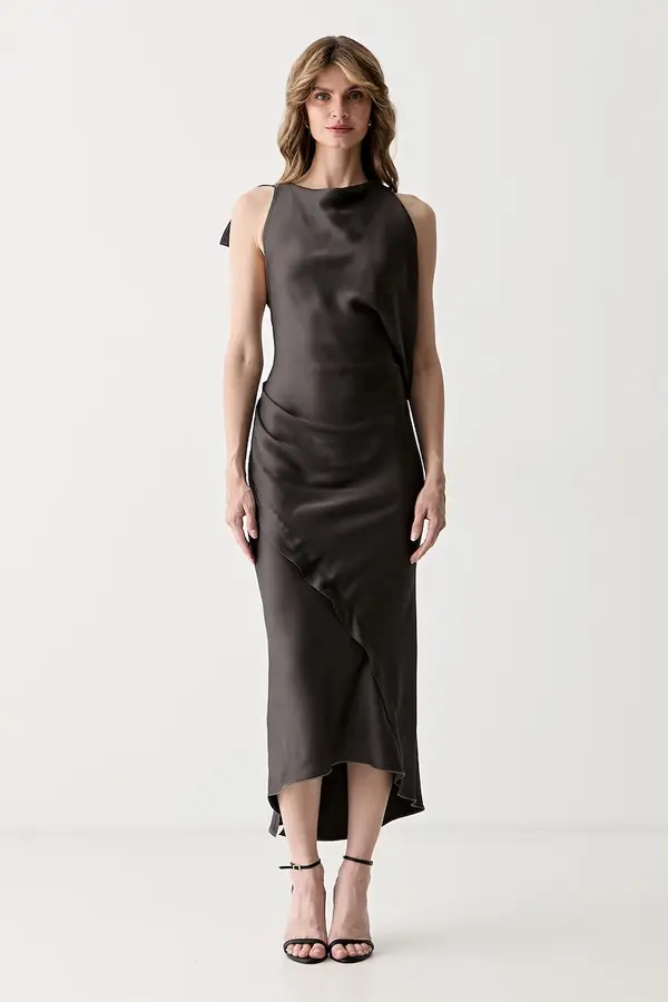 Victoria Beckham Victoria Beckham haljina s acetatom
