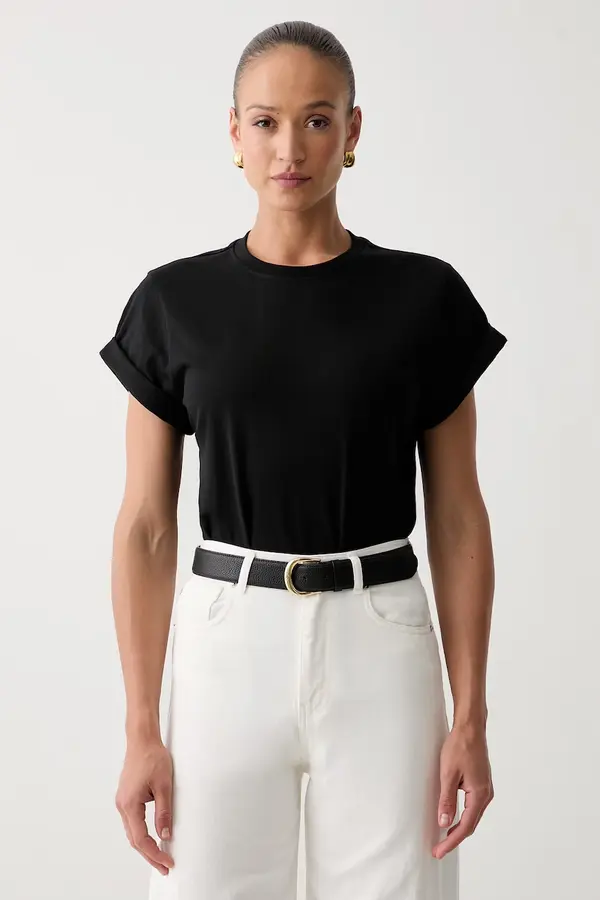 Victoria Beckham Victoria Beckham majica za žene od pamuka Tilly