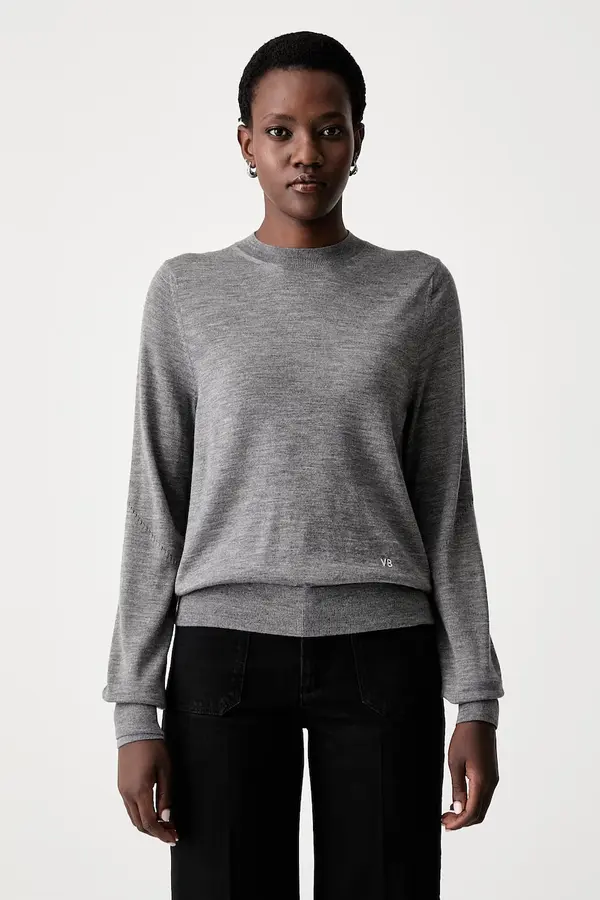 Victoria Beckham Victoria Beckham pulover za žene s merino vunom Austen