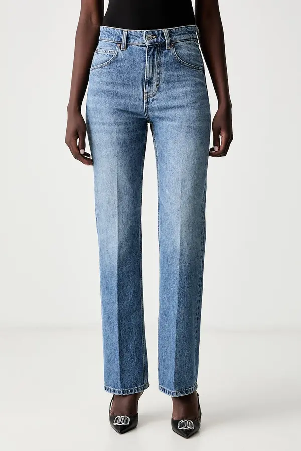 Victoria Beckham Victoria Beckham slim fit traperice za žene Julia