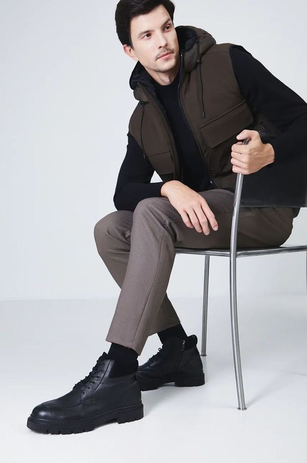 Medicine Visoke cipele Medicine za muškarce, boja: crna