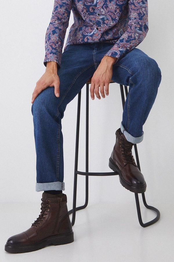 Medicine Visoke cipele Medicine za muškarce, boja: smeđa