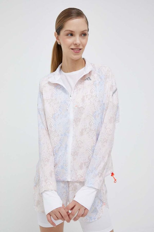 adidas Performance Vjetrovka adidas Performance Fast boja: bijela, za prijelazno razdoblje