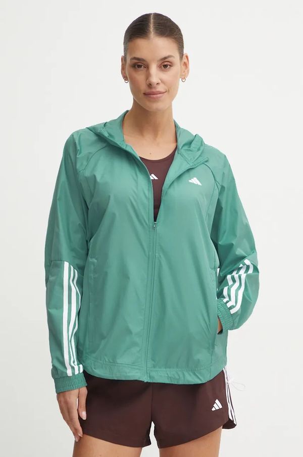 adidas Performance Vjetrovka adidas Performance Hyperglam boja: tirkizna, za prijelazno razdoblje, IX3215