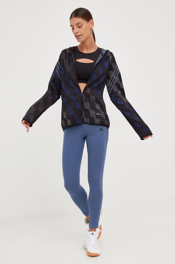 adidas Performance Vjetrovka adidas Performance Marimekko, boja: crna, za prijelazno razdoblje