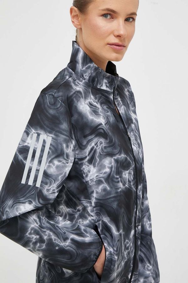 adidas Performance Vjetrovka adidas Performance Own the Run boja: siva, za prijelazno razdoblje