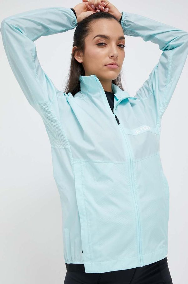 adidas TERREX Vjetrovka adidas TERREX Multi boja: tirkizna