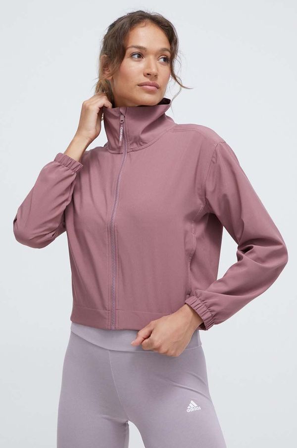 Calvin Klein Performance Vjetrovka Calvin Klein Performance boja: ružičasta, za prijelazno razdoblje