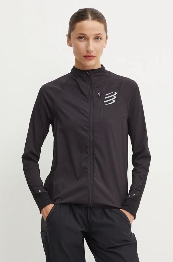 Compressport Vjetrovka Compressport Hurricane boja: crna, za prijelazno razdoblje, AJVW1429