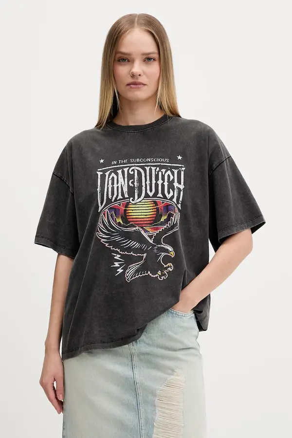 Von Dutch Von Dutch majica ženska pamučna