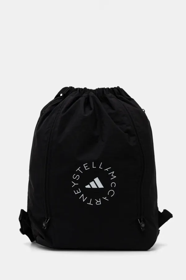 adidas by Stella McCartney Vrećica adidas by Stella McCartney boja: crna, s tiskom, JJ4693