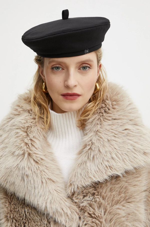 RUSLAN BAGINSKIY Vunena beretka Ruslan Baginskiy boja: crna, vuneni, BRT033-WA-PT