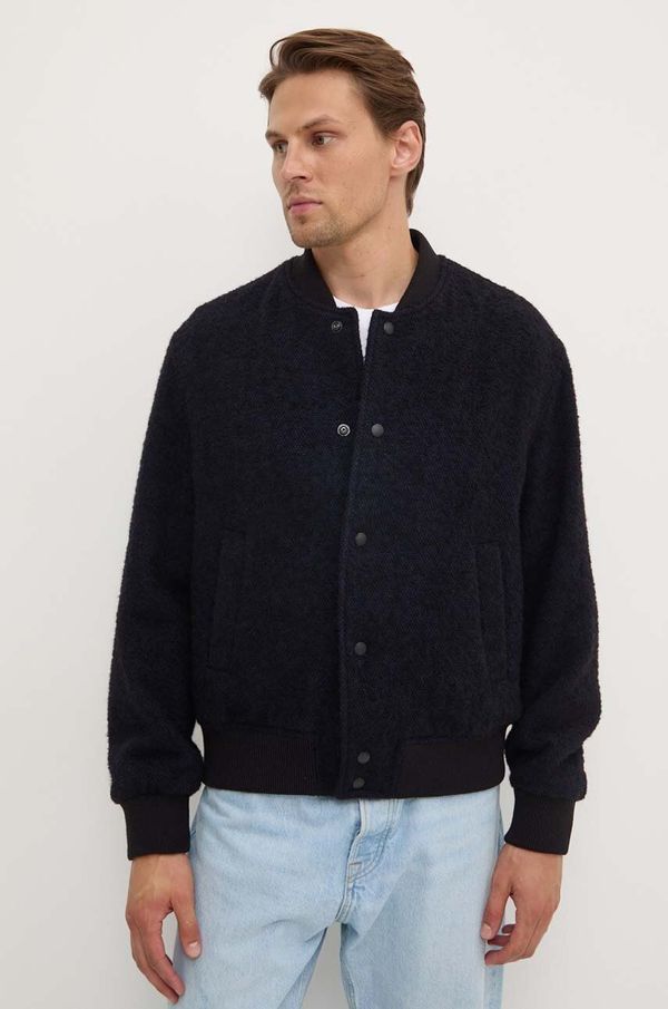 IRO Vunena bomber jakna IRO boja: tamno plava, za prijelazno razdoblje, oversize, MP137DARREN