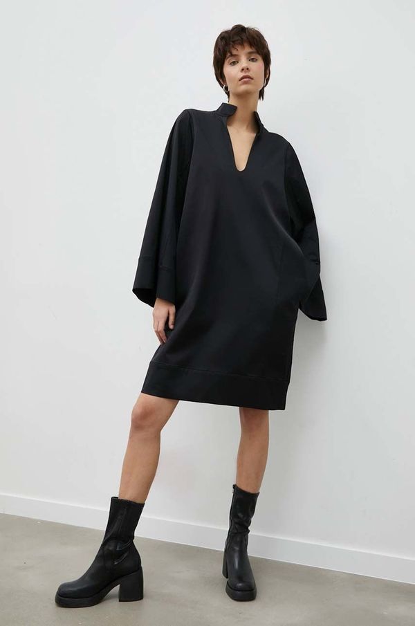 By Malene Birger Vunena haljina By Malene Birger boja: crna, mini, oversize