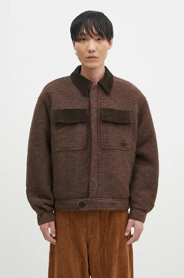 Filling Pieces Vunena jakna Filling Pieces Box Jacket