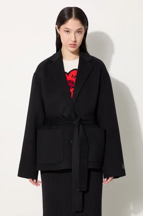 Kenzo Vunena jakna Kenzo Double Face Workwear Jacket