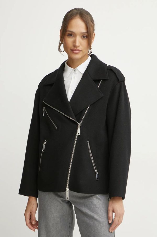 Max&Co. Vunena jakna MAX&Co. boja: crna, za prijelazno razdoblje, 2516081011200