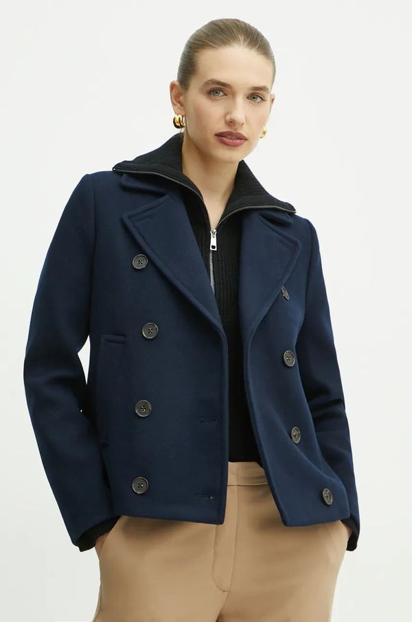 MICHAEL Michael Kors Vunena jakna MICHAEL Michael Kors boja: tamno plava, za prijelazno razdoblje, MF420GJBQA