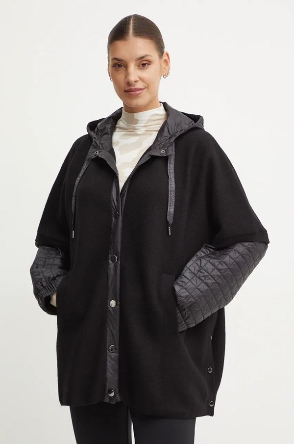 Sportalm Vunena jakna Sportalm boja: crna, za prijelazno razdoblje, 1854511782