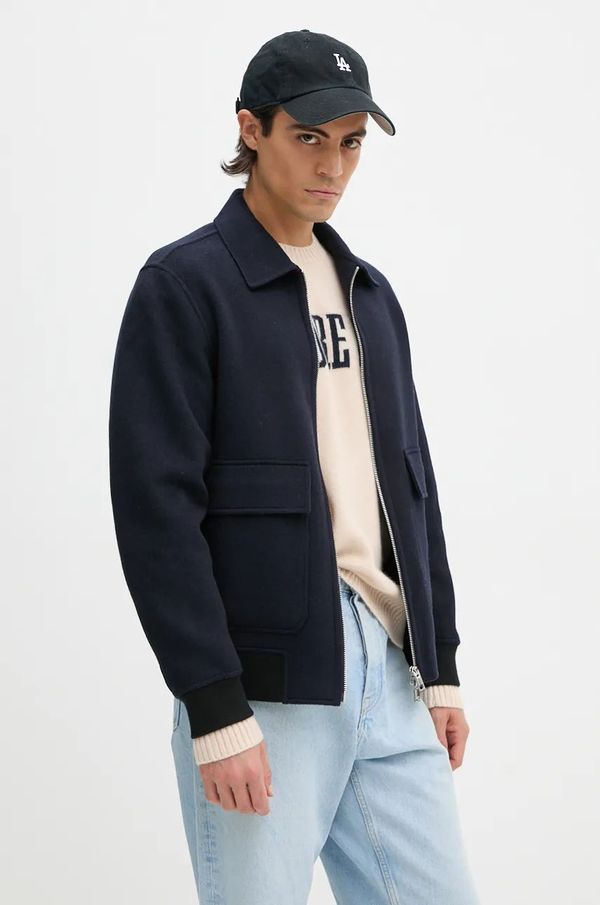 Theory Vunena jakna Theory boja: tamno plava, za prijelazno razdoblje, oversize, O0971102