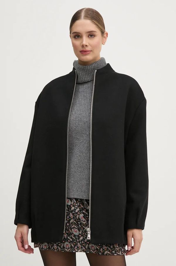 United Colors of Benetton Vunena jakna United Colors of Benetton boja: crna, za prijelazno razdoblje, 2O9VDN004