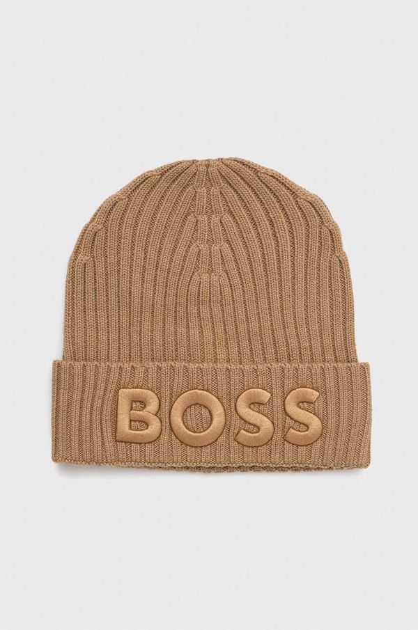 Boss Vunena kapa BOSS boja: bež, vunena