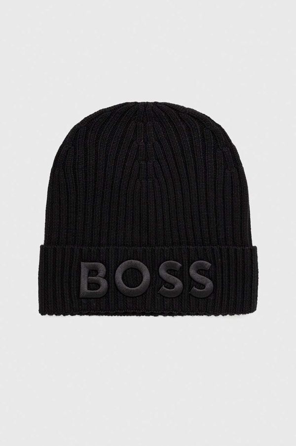 Boss Vunena kapa BOSS boja: crna, vunena