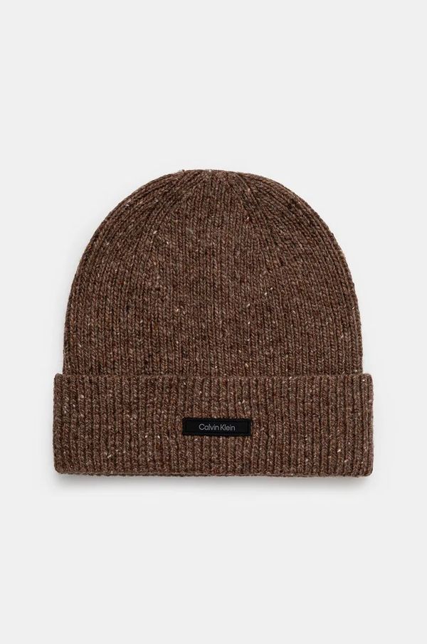 Calvin Klein Vunena kapa Calvin Klein boja: siva, vunena, K50K512358