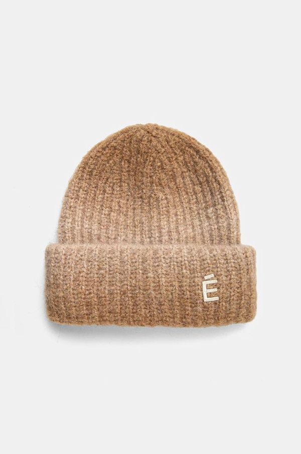 Études Studio Vunena kapa Études Studio boja: bež, od debelog pletiva, vunena, H24MMACC699