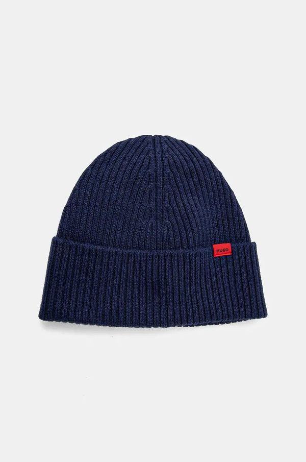 Hugo Vunena kapa HUGO boja: tamno plava, vunena, 50524570