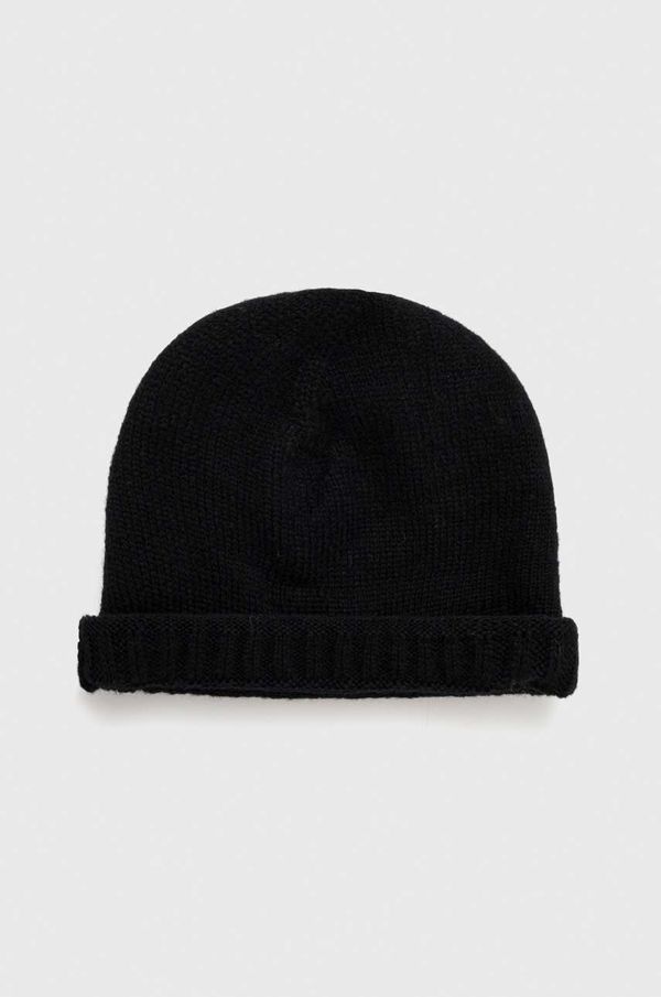 Answear Lab Vunena kapa i šal Answear Lab boja: crna