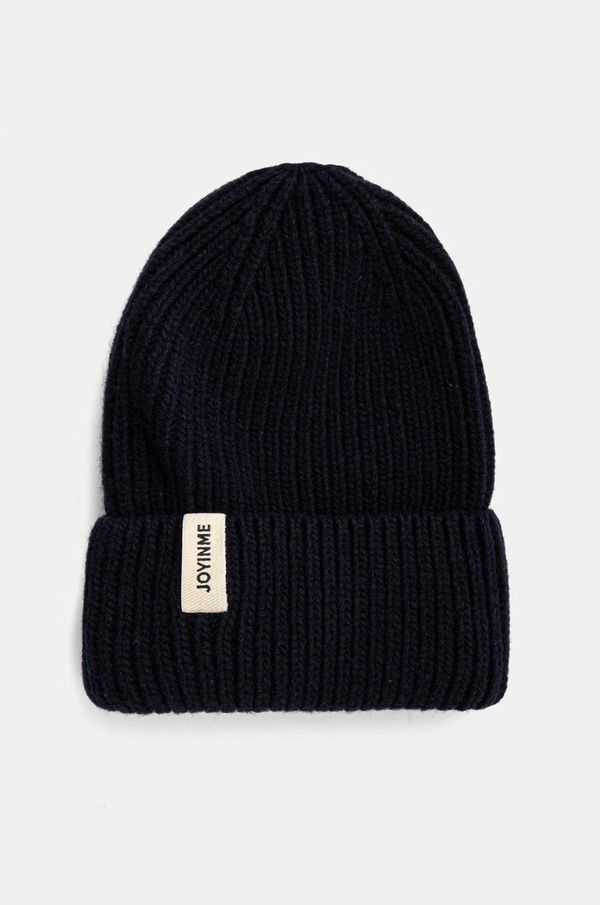 JOYINME Vunena kapa JOYINME Warm Thoughts boja: tamno plava, od debelog pletiva, vunena