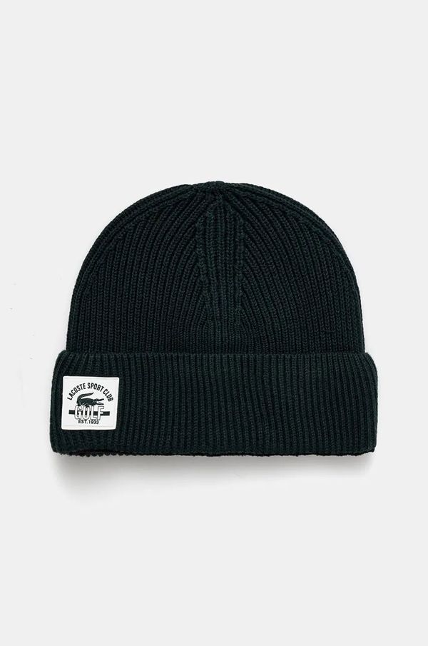 Lacoste Vunena kapa Lacoste boja: zelena, vunena, RB2423