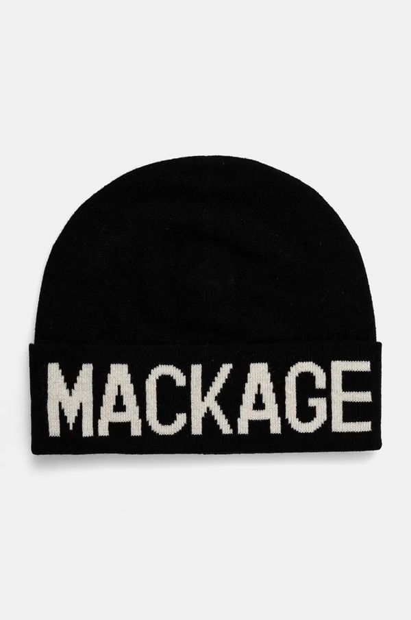 Mackage Vunena kapa MACKAGE boja: crna, vunena, KIKO-Z
