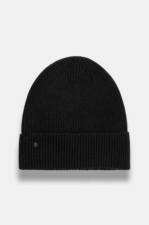 Medicine Vunena kapa Medicine za muškarce, boja: crna, vunena