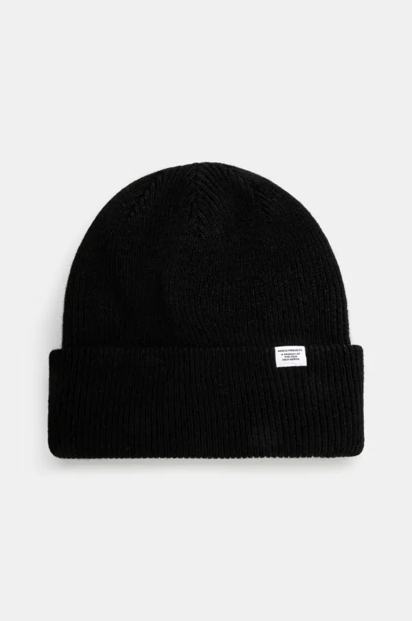 Norse Projects Vunena kapa Norse Projects Czapka Norse Projects Norse Beanie N95-0569 9999 boja: crna, vunena