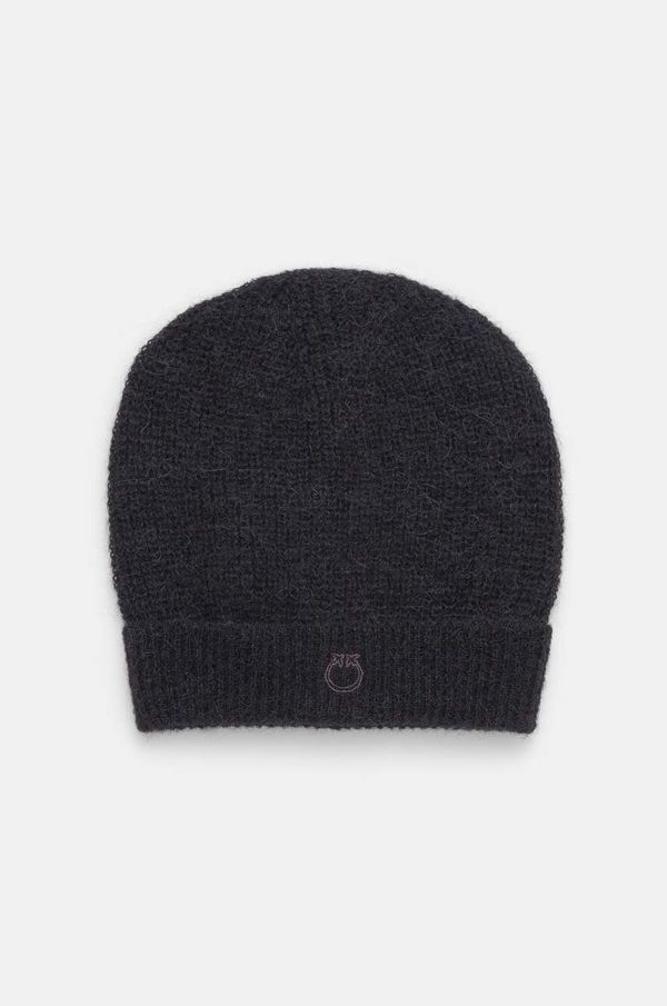 Pinko Vunena kapa Pinko boja: crna, od tanke pletenine, vunena, 104086 A23O
