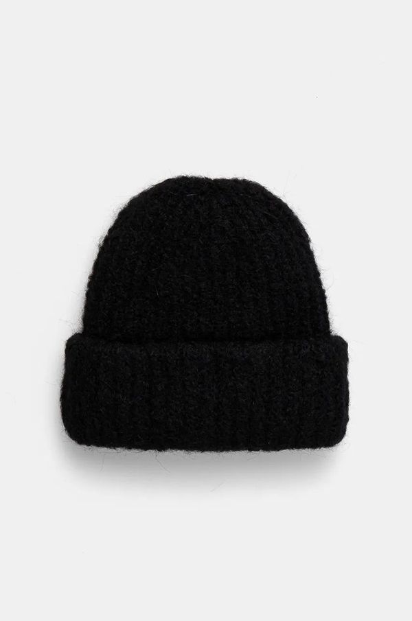 Sunflower Vunena kapa Sunflower boja: crna, od debelog pletiva, vunena, 8025