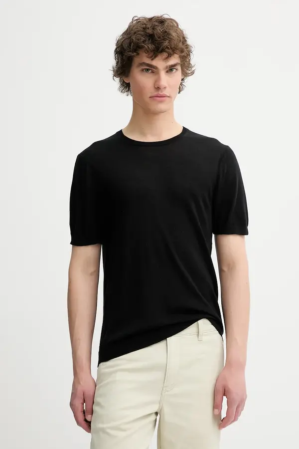 rag & bone Vunena majica kratkih rukava Rag & Bone