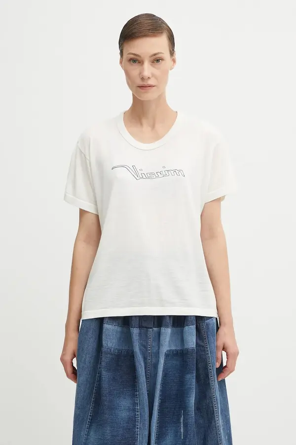 Visvim Vunena majica kratkih rukava Visvim carree tee s/s