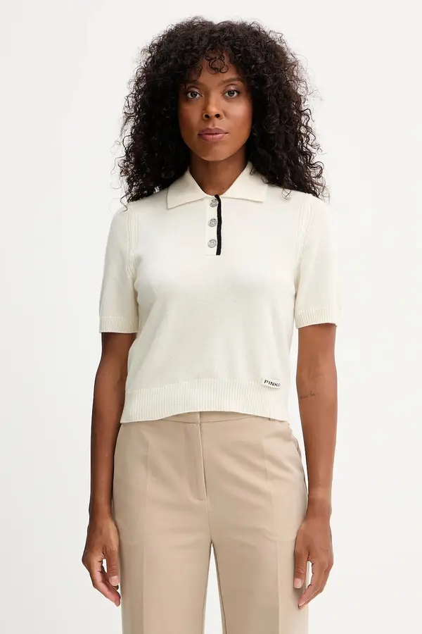 Pinko Vunena polo majica Pinko