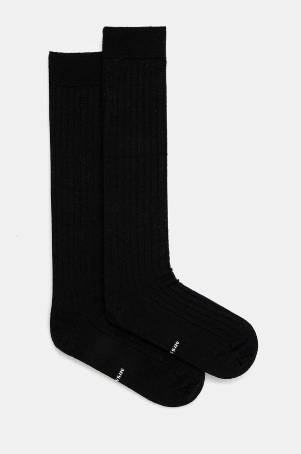 Miss Sixty Vunene čarape Miss Sixty boja: crna, 6L4OJ8630000