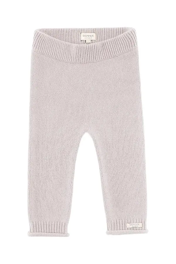 Donsje Vunene dječje tajice Donsje Trig Merino Wool Trousers