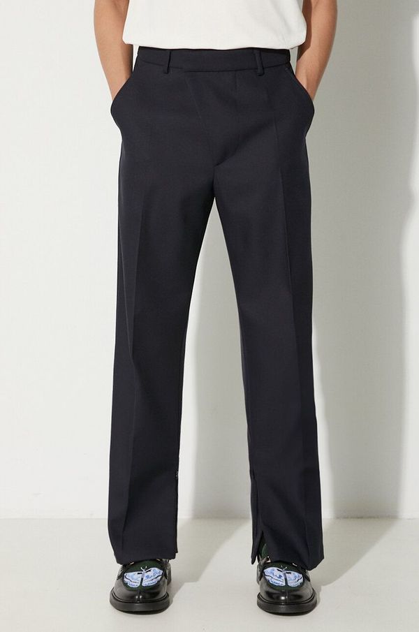 424 Vunene hlače 424 boja: tamno plava, ravni kroj, 35424P04 236507