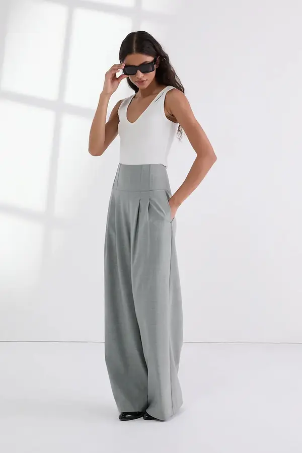 Karl Lagerfeld Vunene hlače Karl Lagerfeld