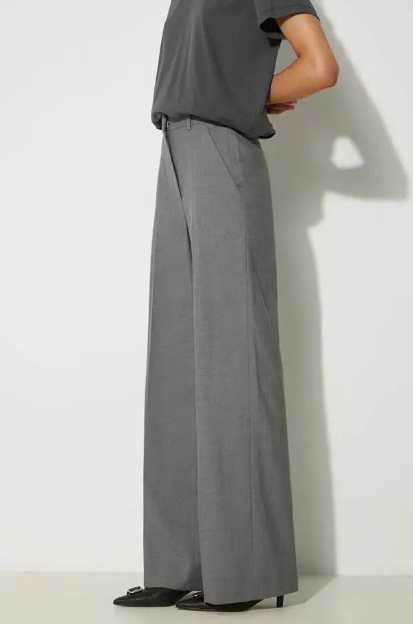Kenzo Vunene hlače Kenzo Cool Wool Wide Pants